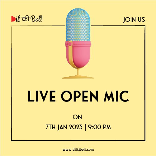 Open Mic Live